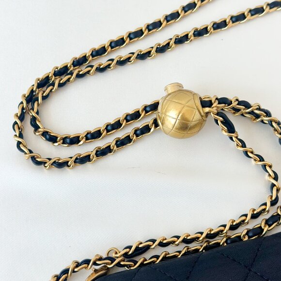 Chanel Black Wallet with Chain - Picture 2 of 16